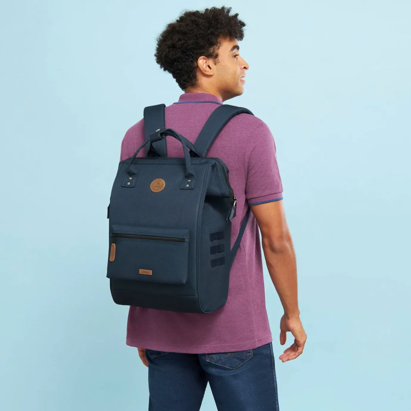 Large Adventurer | Cabaïa Adventurer Blue Navy