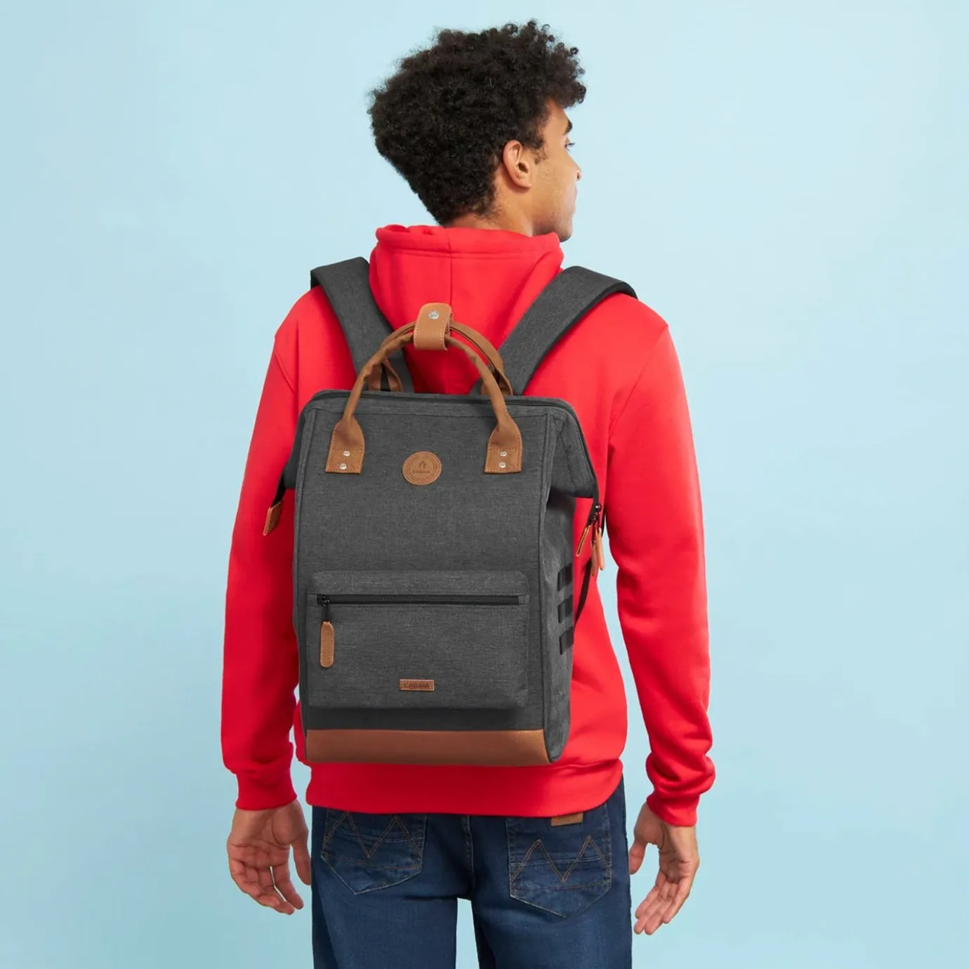 Large Adventurer | Cabaïa Adventurer Grey Black