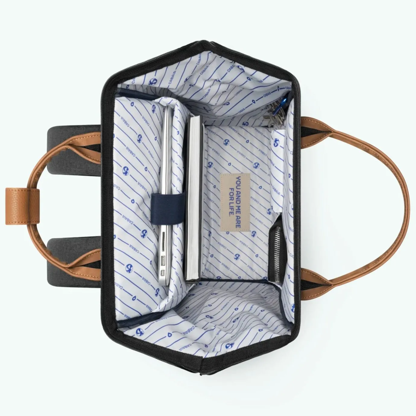 Large Adventurer | Cabaïa Adventurer Grey Black
