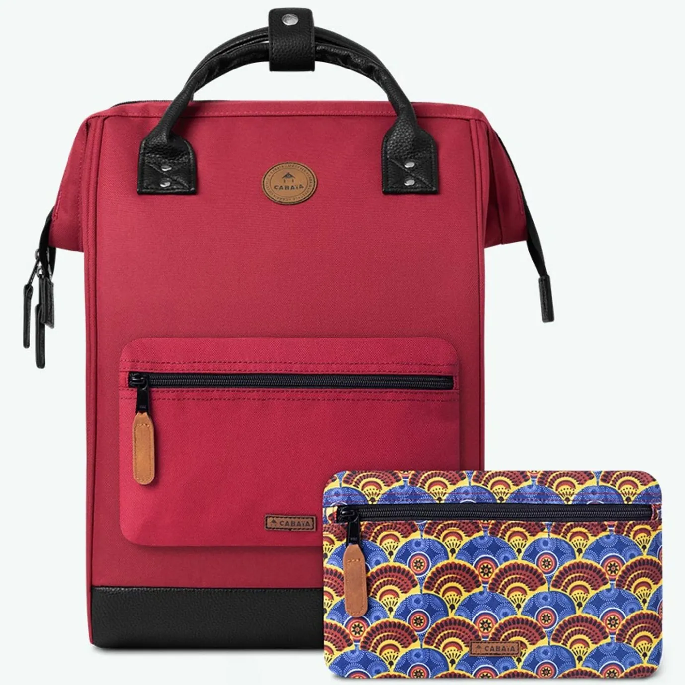 Large Adventurer | Cabaïa Adventurer Red Black