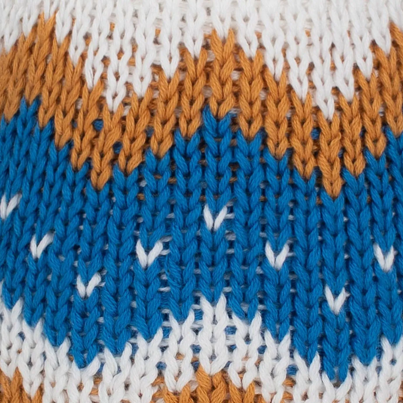 Kids Beanies | Cabaïa After Glow Camel Navy