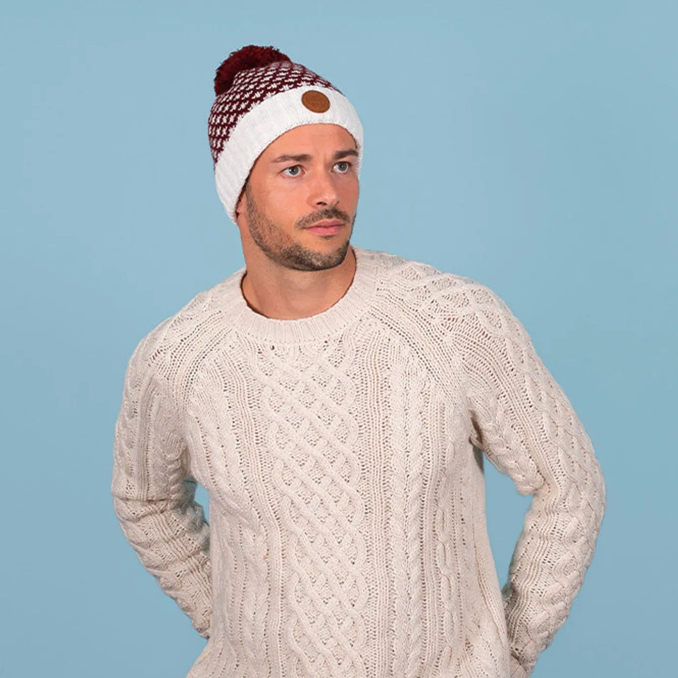 Polar Lined Beanies | Cabaïa Alaska Polar Red