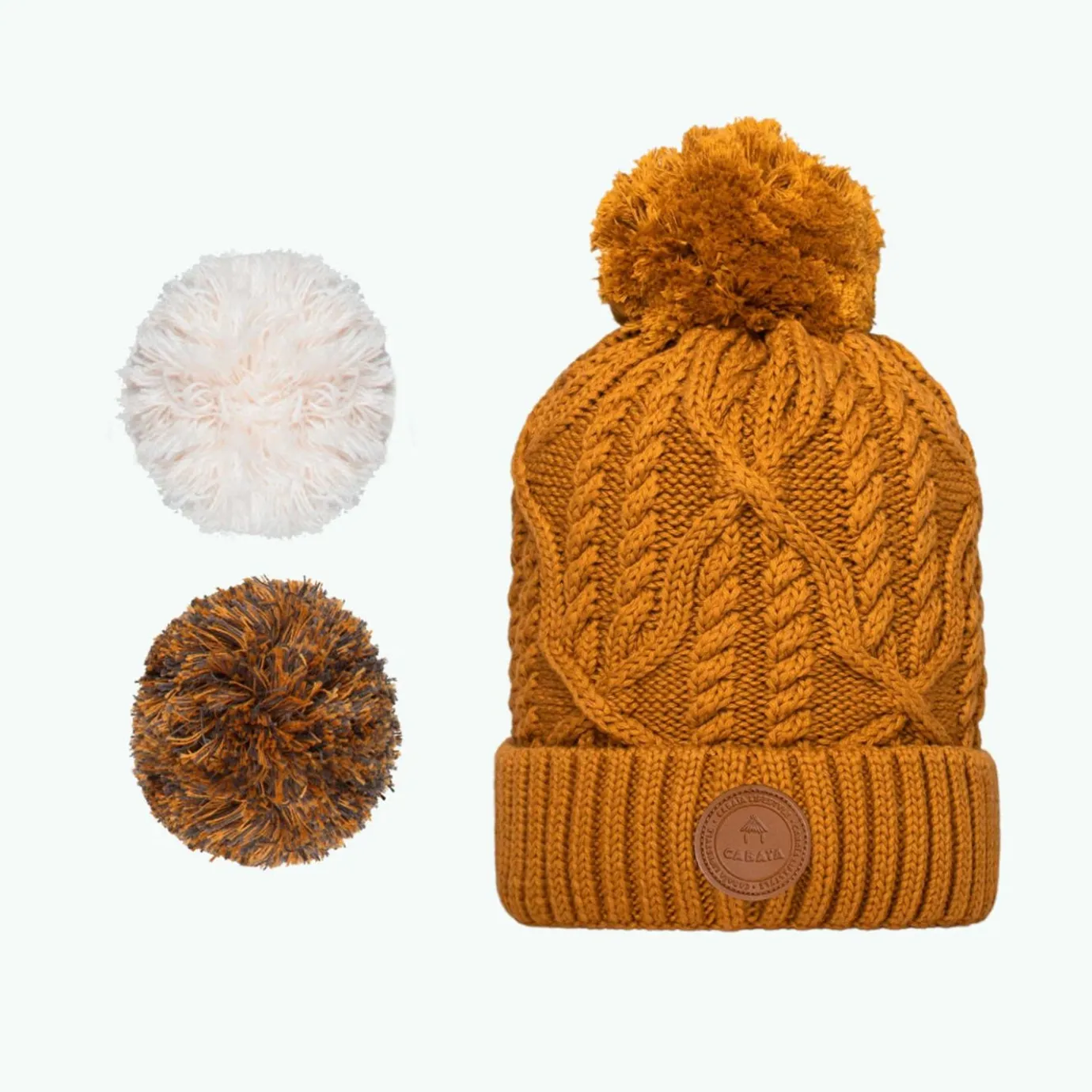 Green Beanies | Cabaïa Algonquin Mustard
