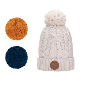 Green Beanies | Cabaïa Algonquin Cream Navy