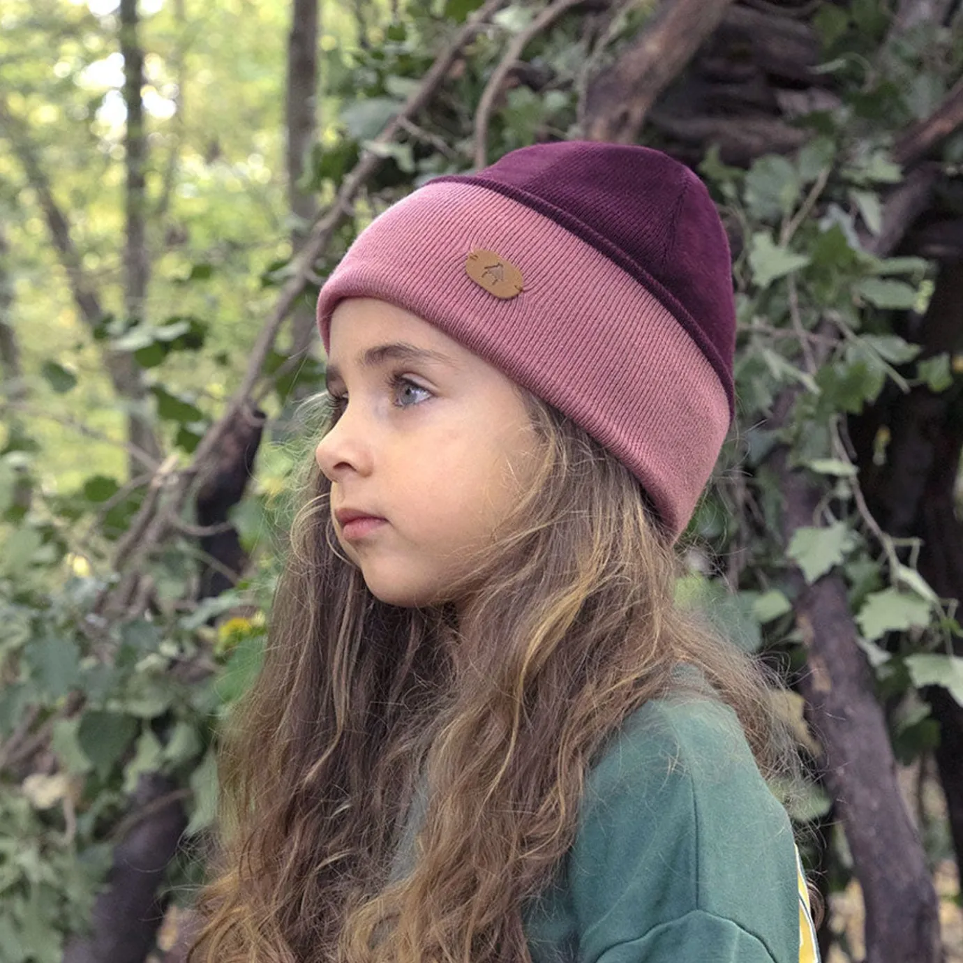 Beanies Without Bobbles | Cabaïa Arcata Sunset Burgundy Red