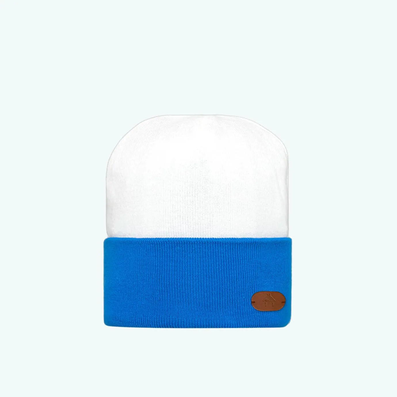 Beanies Without Bobbles | Cabaïa Arcata Sunset White Blue
