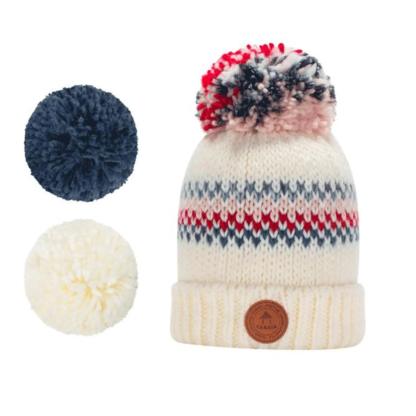 Woolen Beanies | Cabaïa Bamboo X Red Polar Cream