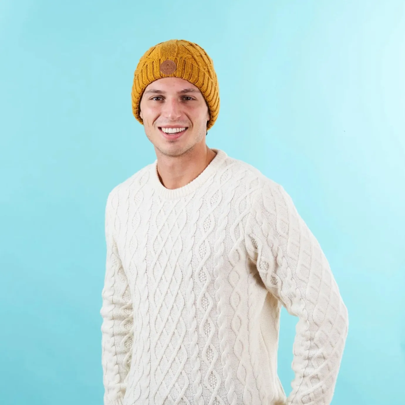 Woolen Beanies | Cabaïa Barbotage Orange