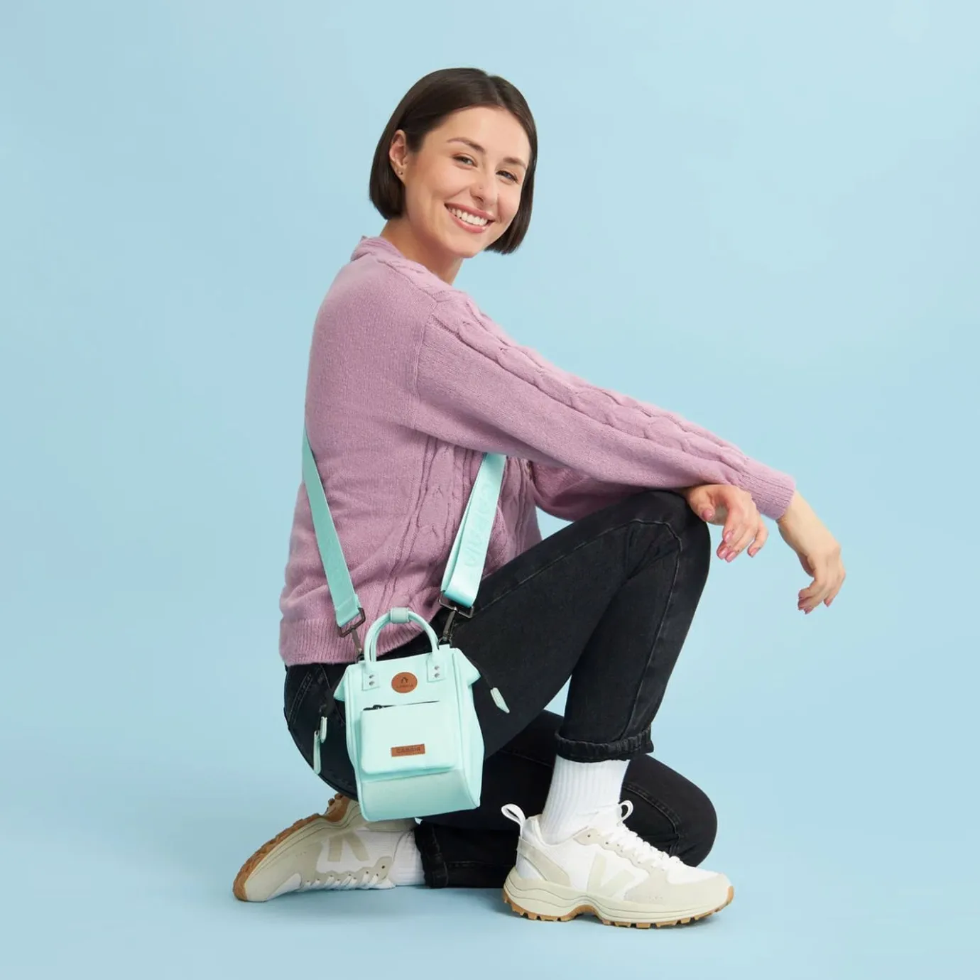 Crossbody Bags | Cabaïa Bilbao Nano Bag Light Blue