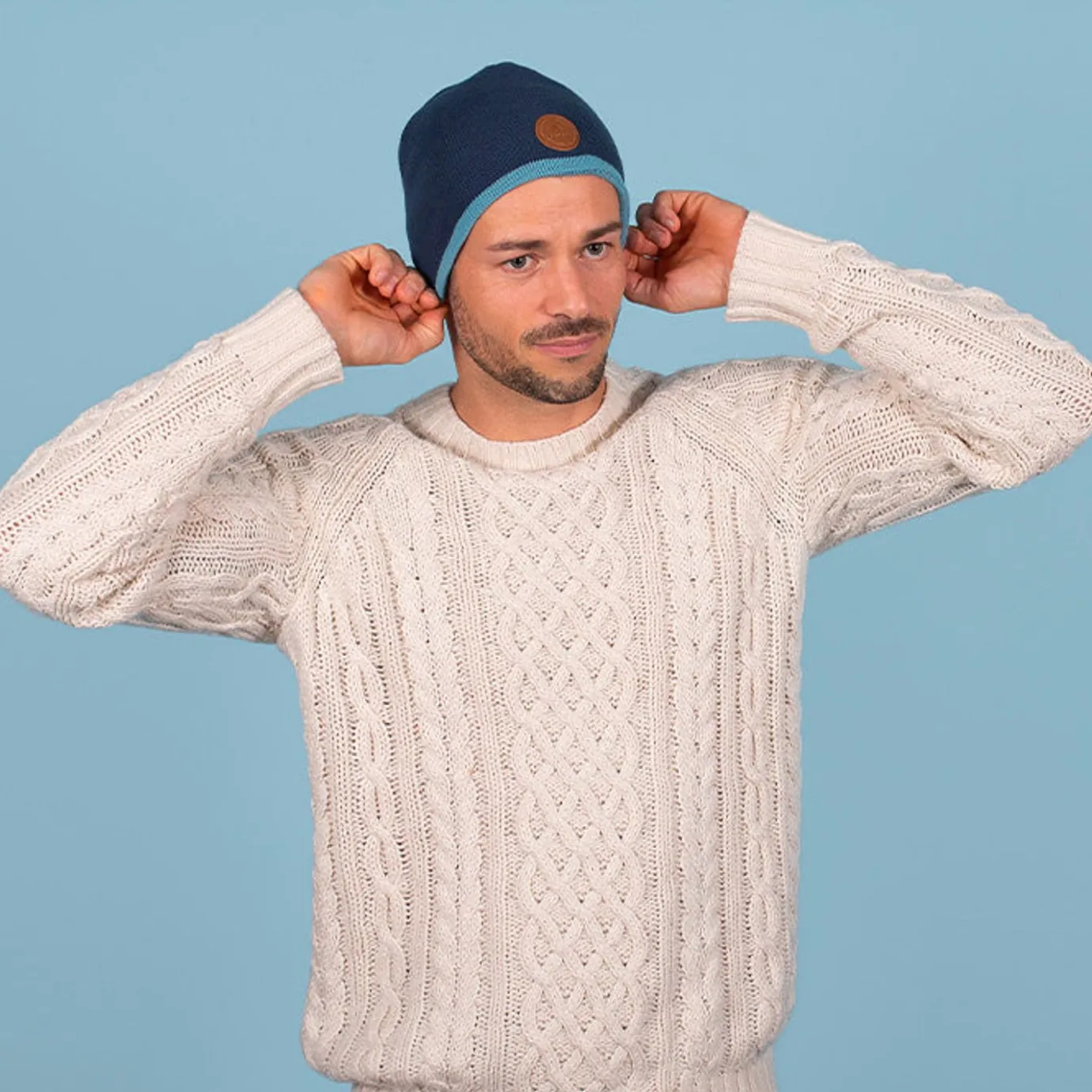 Beanies Without Bobbles | Cabaïa Black Jack Blue Navy