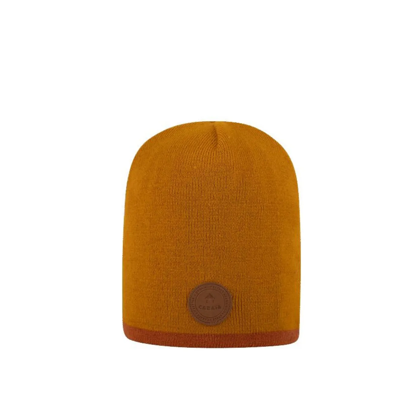 Beanies Without Bobbles | Cabaïa Black Jack Orange Yellow