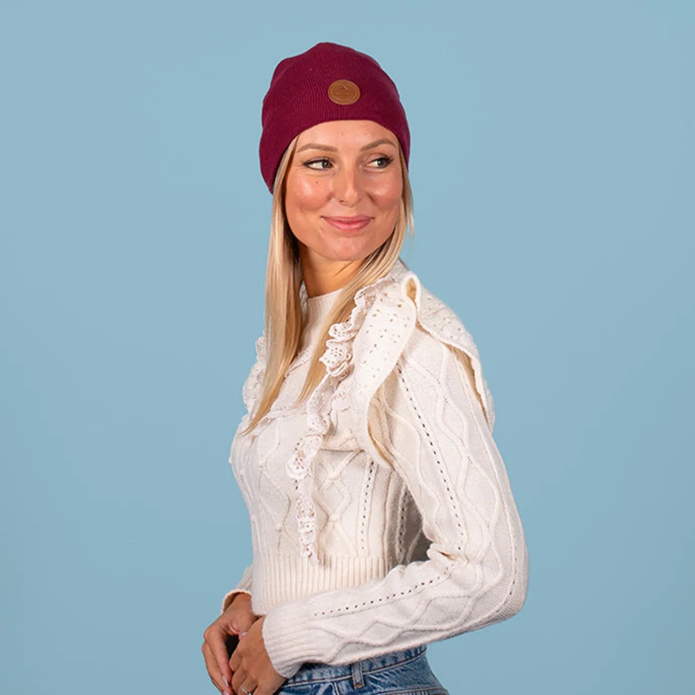 Beanies Without Bobbles | Cabaïa Black Jack Purple Pink