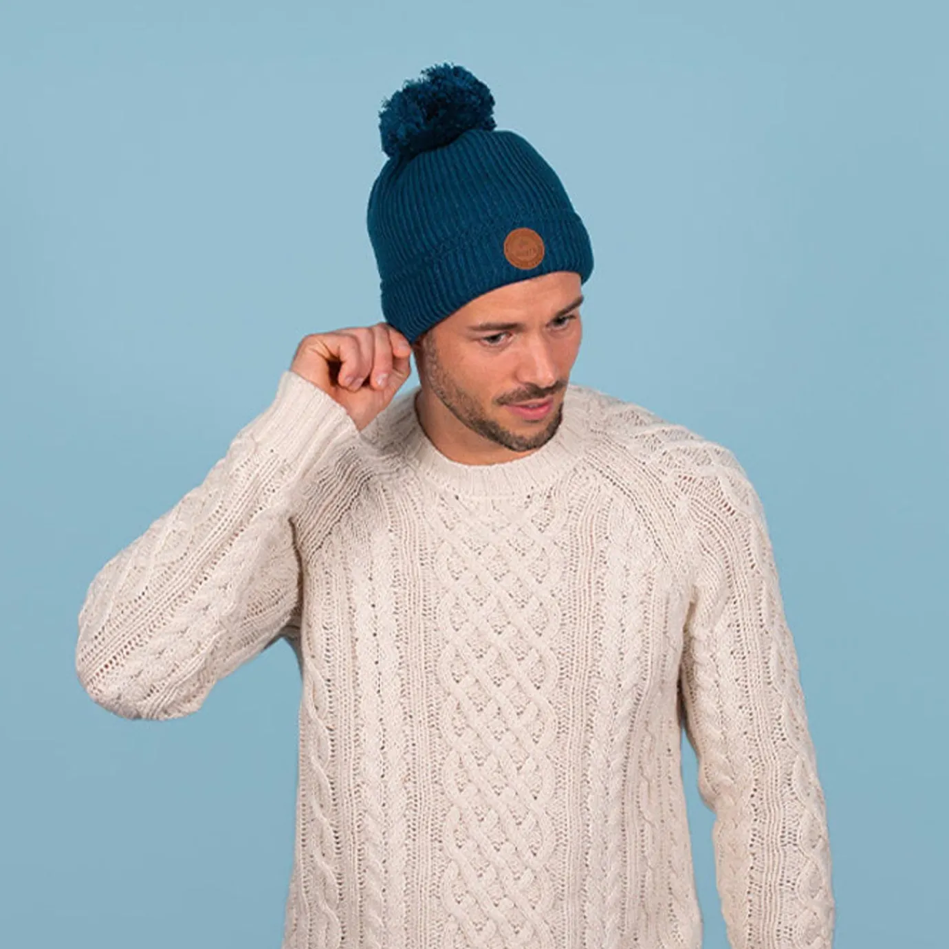 Green Beanies | Cabaïa Builder Navy