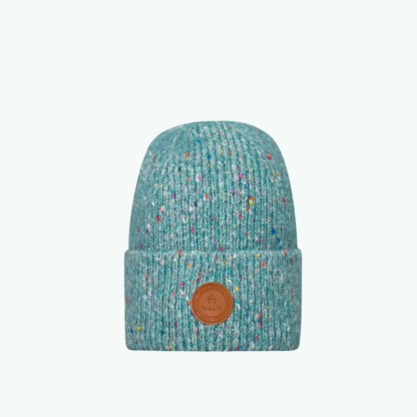Beanies Without Bobbles | Cabaïa Cari Turquoise Blue