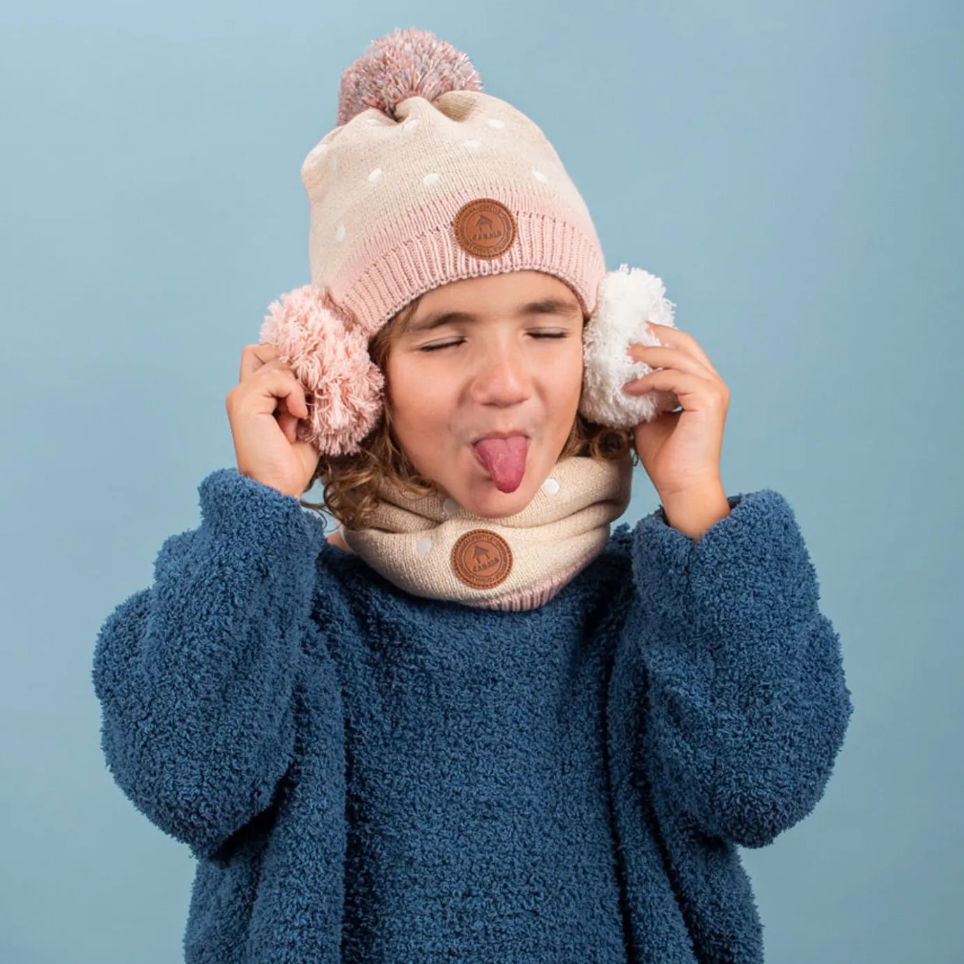 Kids Beanies | Cabaïa Cendrillon Light Pink