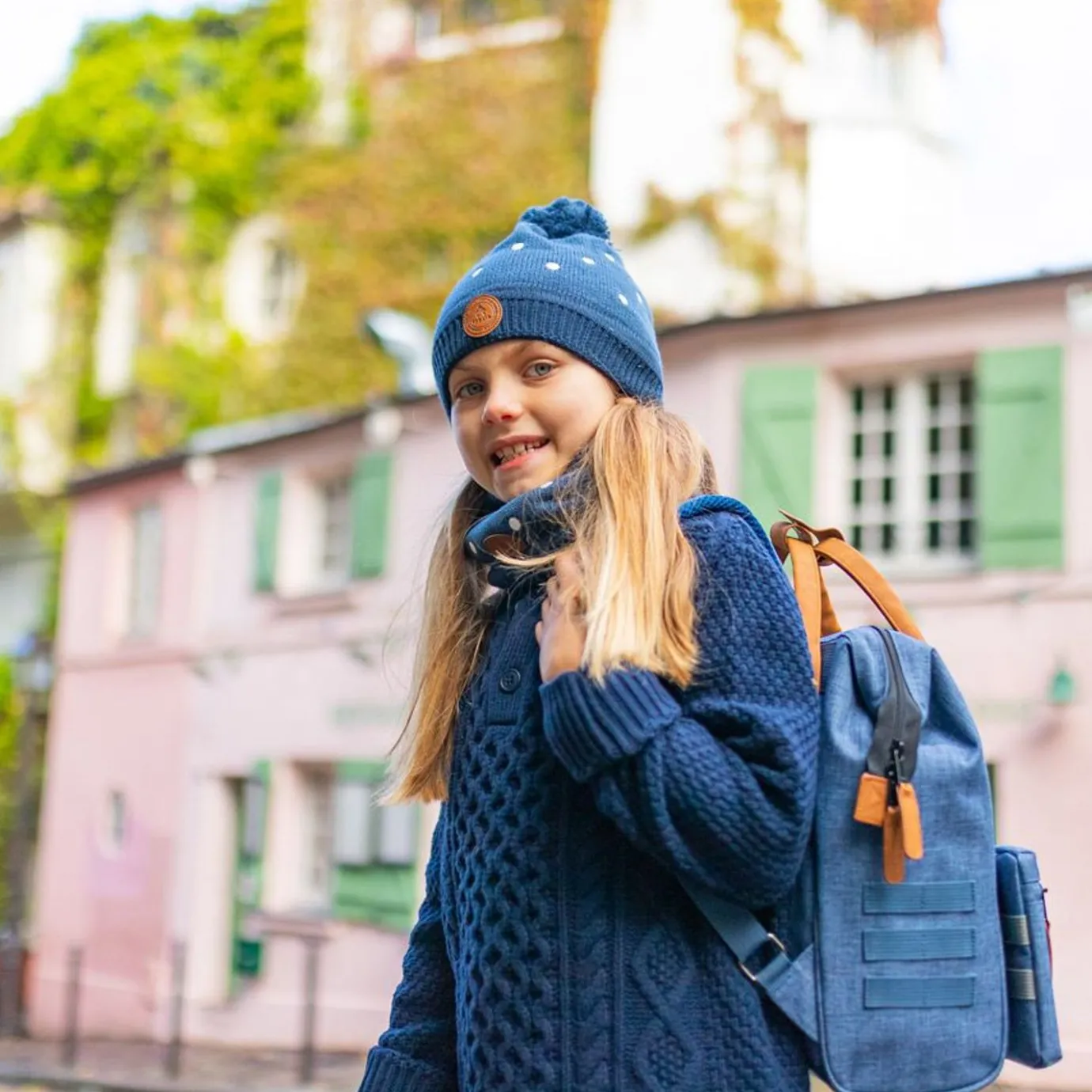 Kids Beanies | Cabaïa Cendrillon Navy