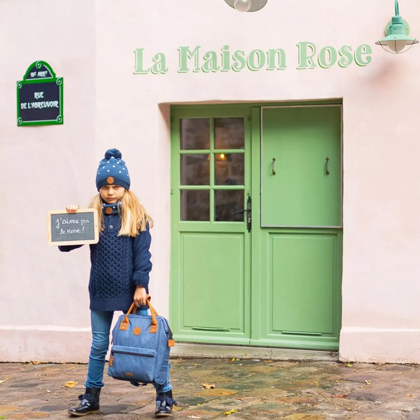 Kids Beanies | Cabaïa Cendrillon Navy