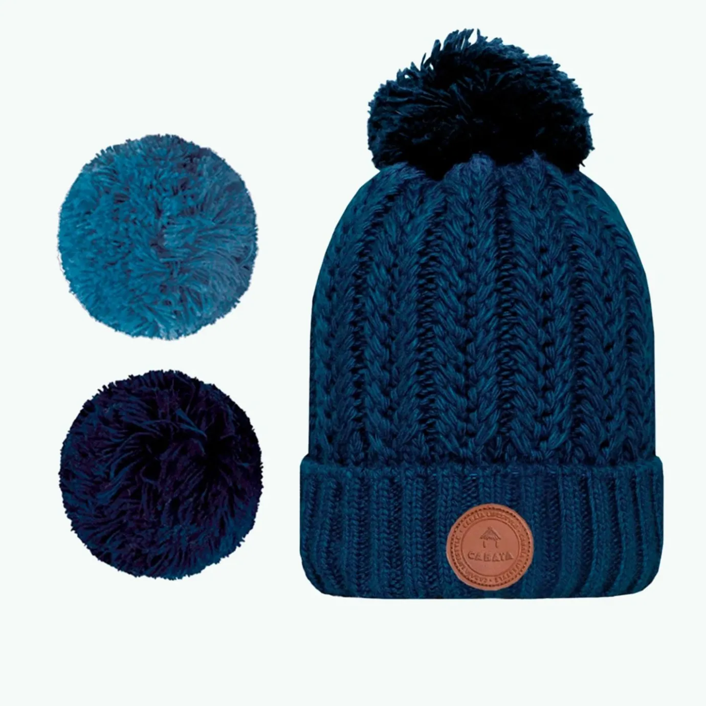 Kids Beanies | Cabaïa Chocolat Chaud Navy