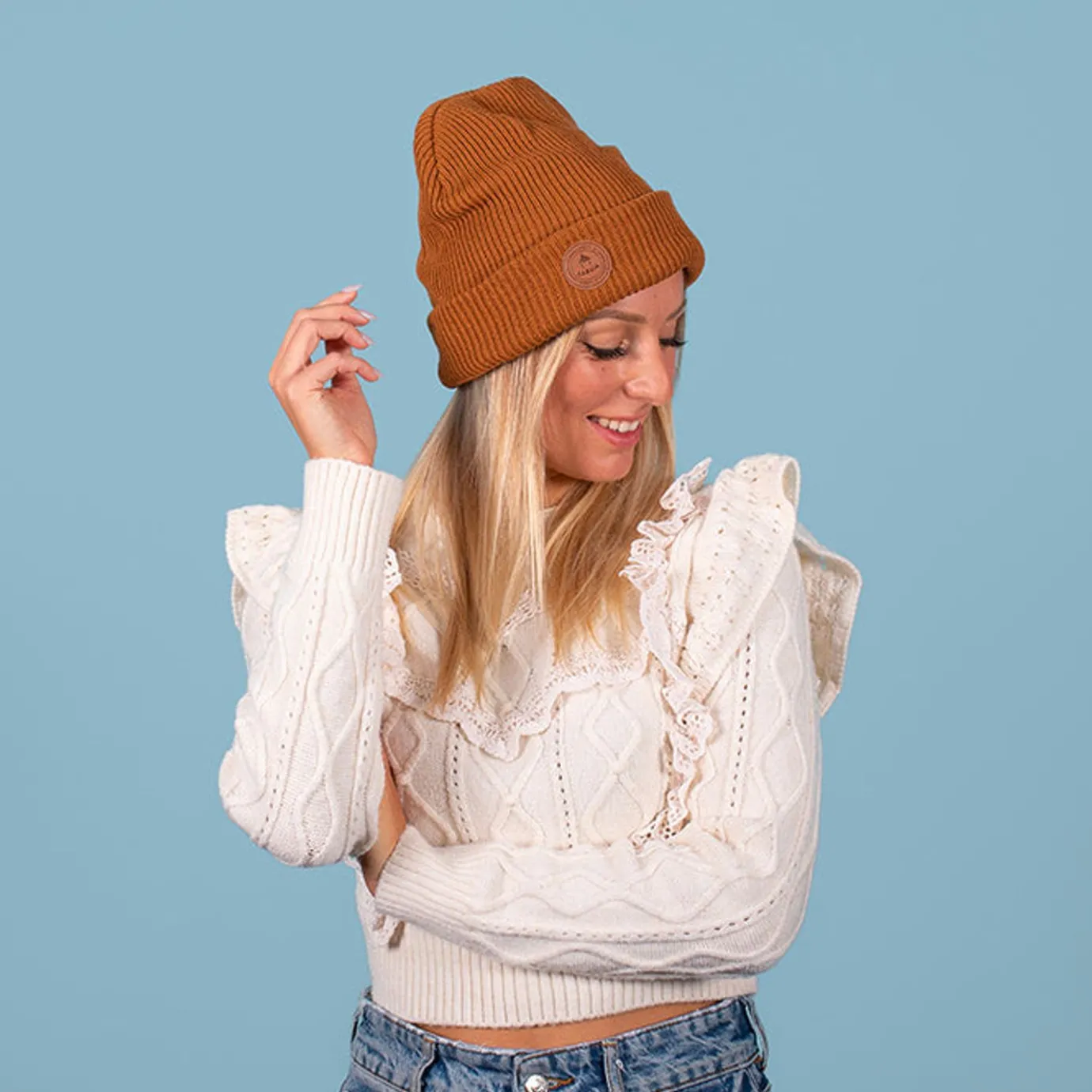 Beanies Without Bobbles | Cabaïa Clover Brown