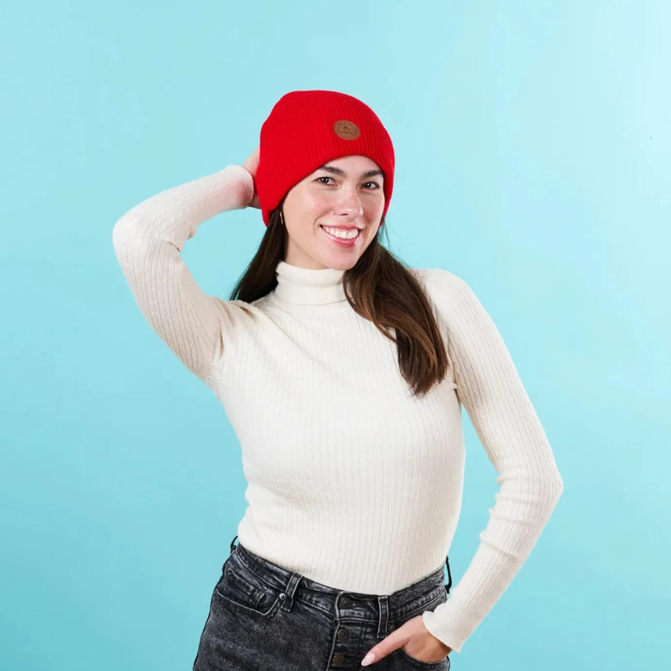 Beanies Without Bobbles | Cabaïa Clover Red