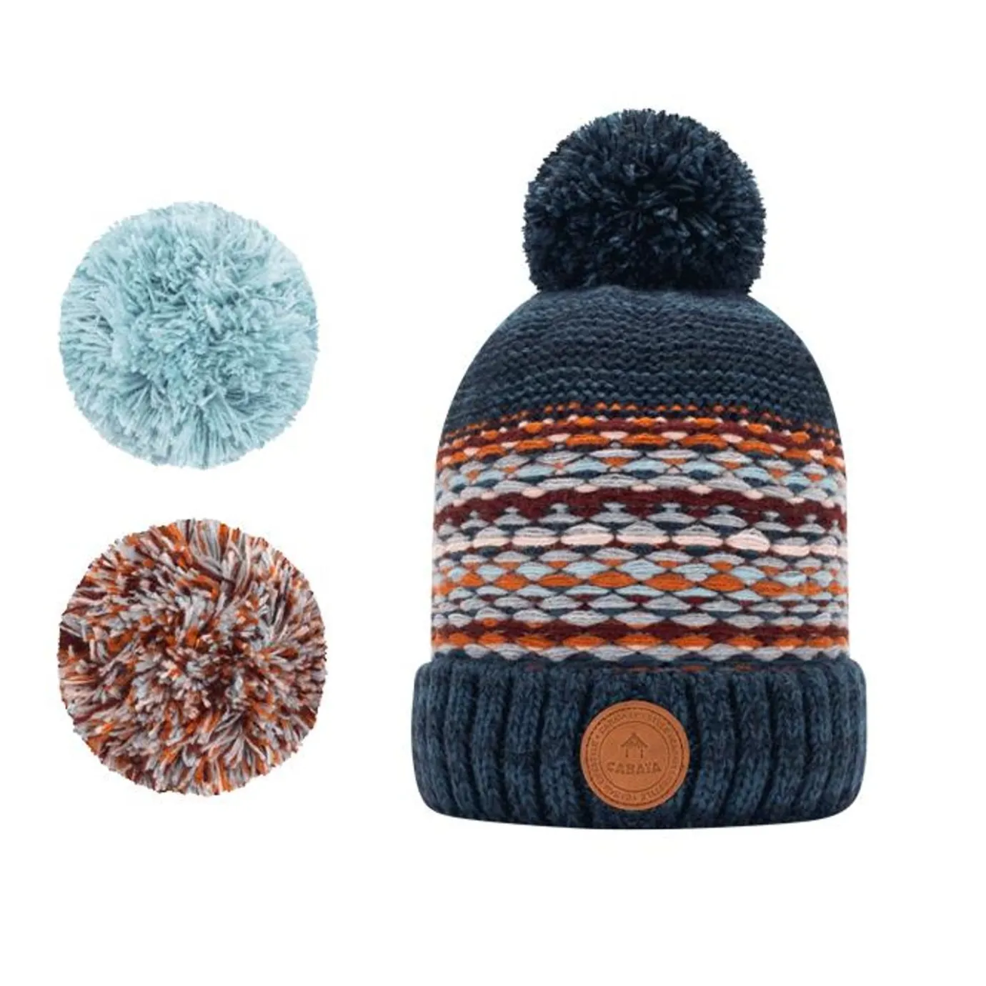 Polar Lined Beanies | Cabaïa Dawa Polar Blue