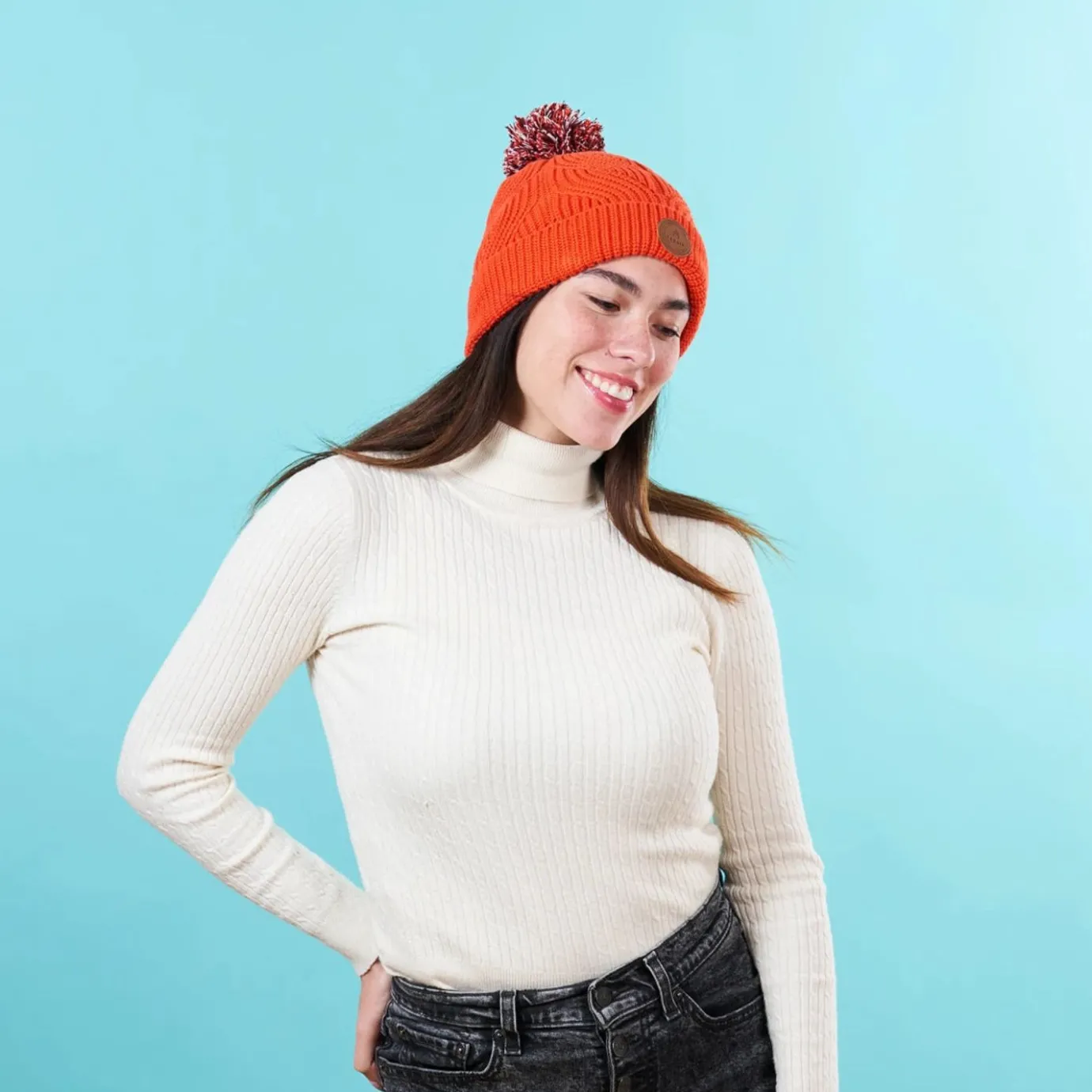 Green Beanies | Cabaïa Derby Orange