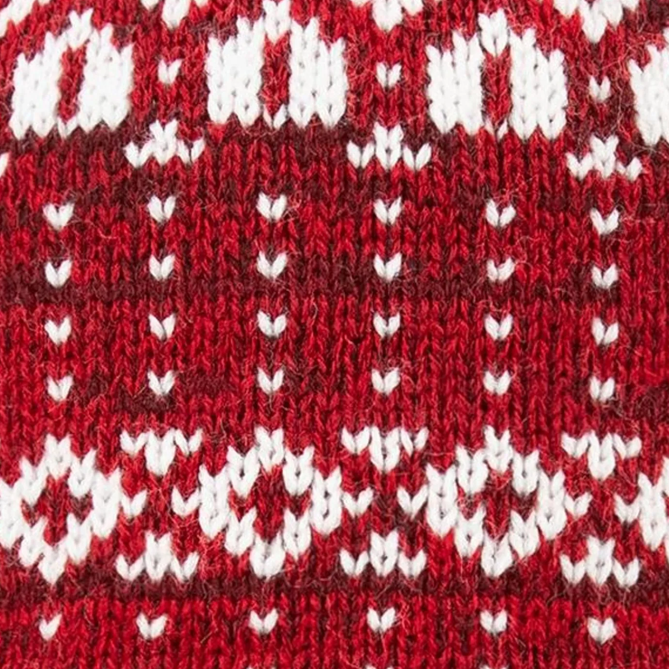 Kids Beanies | Cabaïa Diabolo Burgundy Darkred