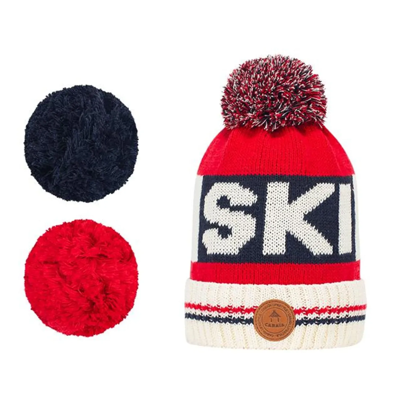 Green Beanies | Cabaïa Duke Polar Red