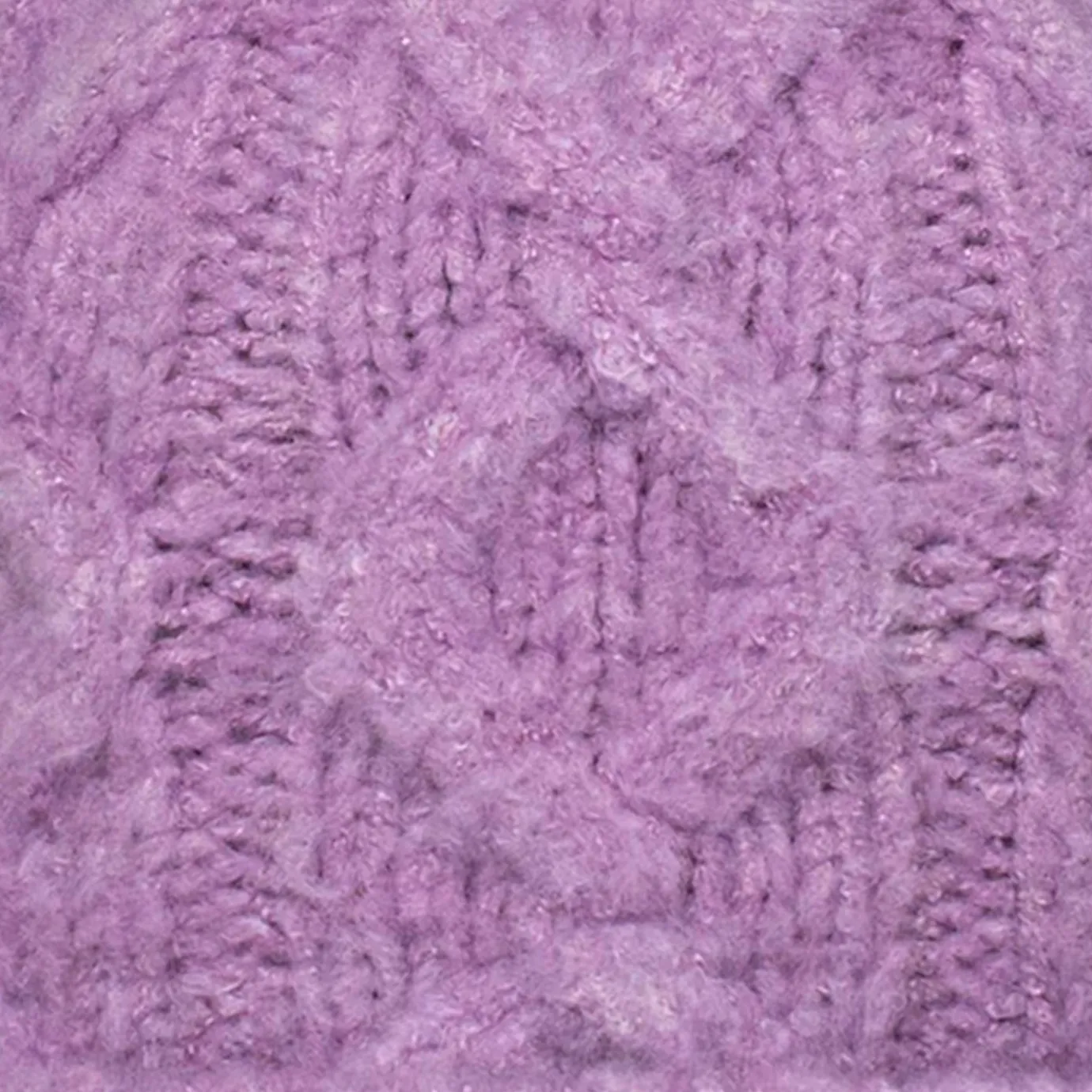 Beanies Without Bobbles | Cabaïa Elder Flower Lilac Black