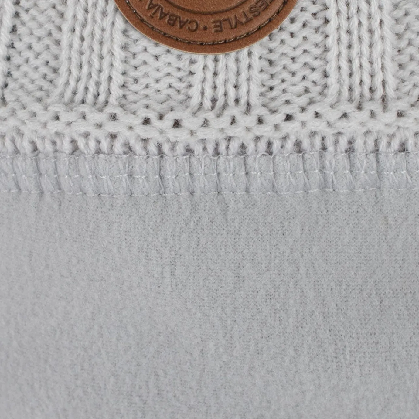 Polar Lined Beanies | Cabaïa Elephantini Light Polar Grey