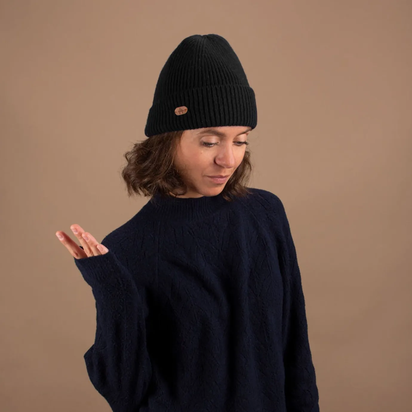 Woolen Beanies | Cabaïa French 75 Black