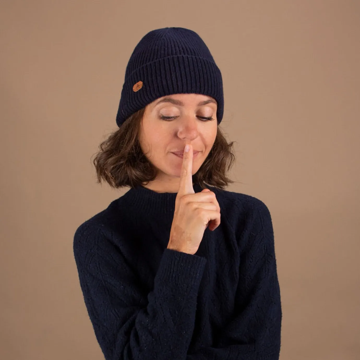 Woolen Beanies | Cabaïa French 75 Navy