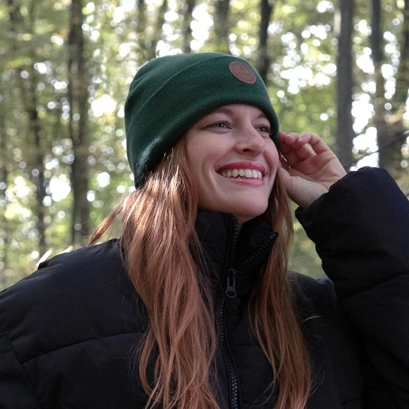 Beanies Without Bobbles | Cabaïa Jungle Juice Dark Green