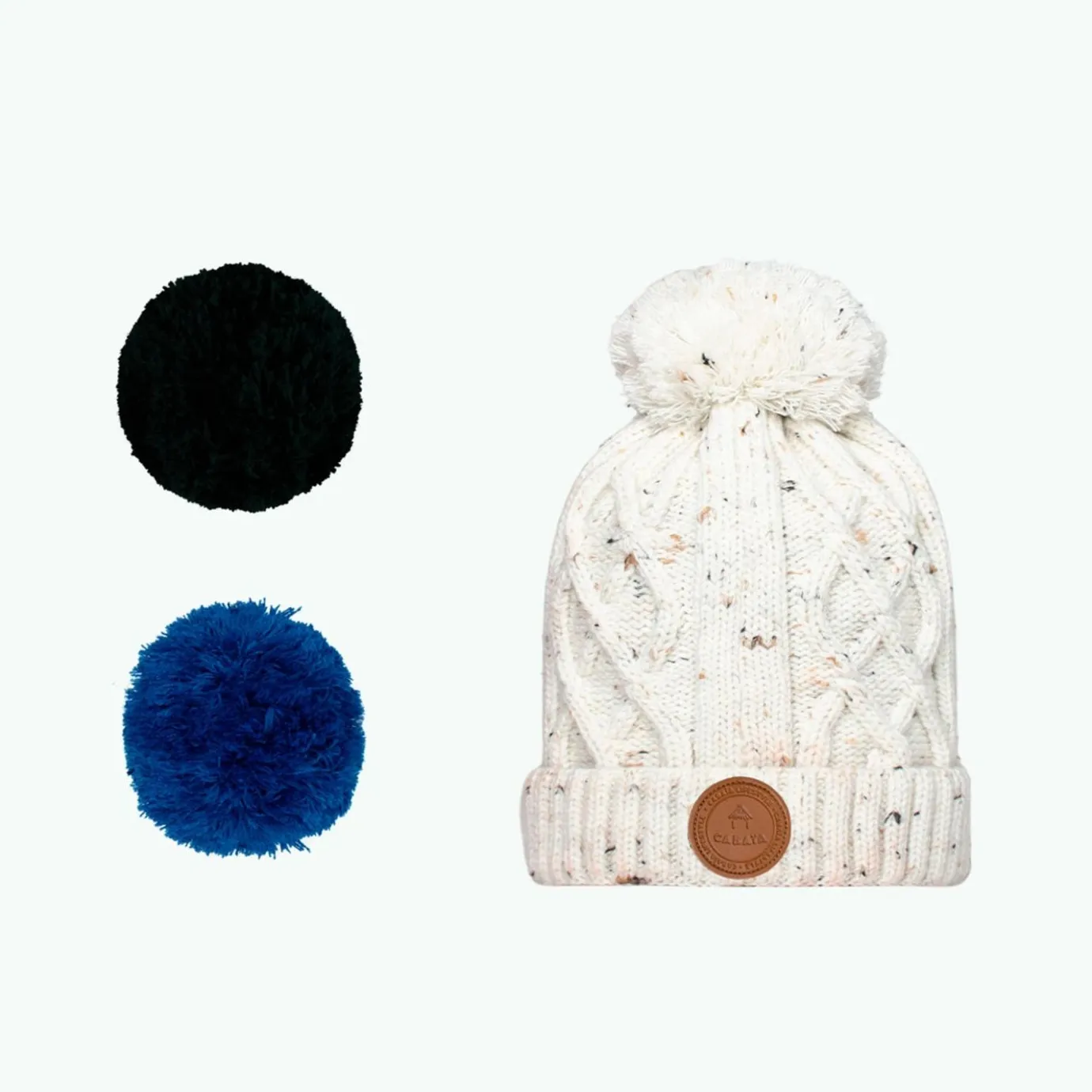 Polar Lined Beanies | Cabaïa Jus De Pomme Polar White