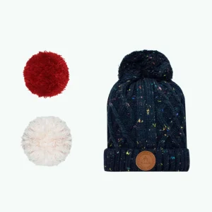 Polar Lined Beanies | Cabaïa Jus De Pomme Polar Navy