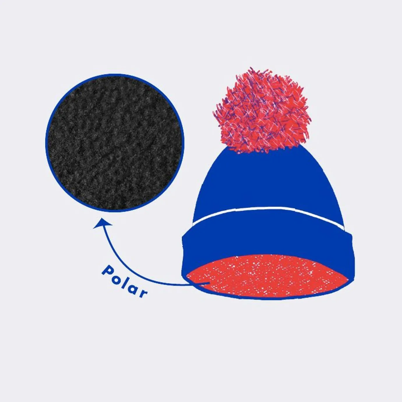 Kids Beanies | Cabaïa Jus De Pomme Polar Navy