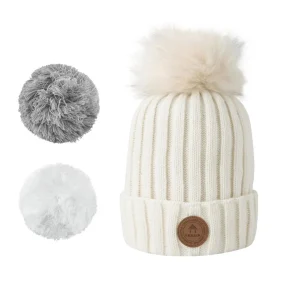 Woolen Beanies | Cabaïa Kir Royal Polar White