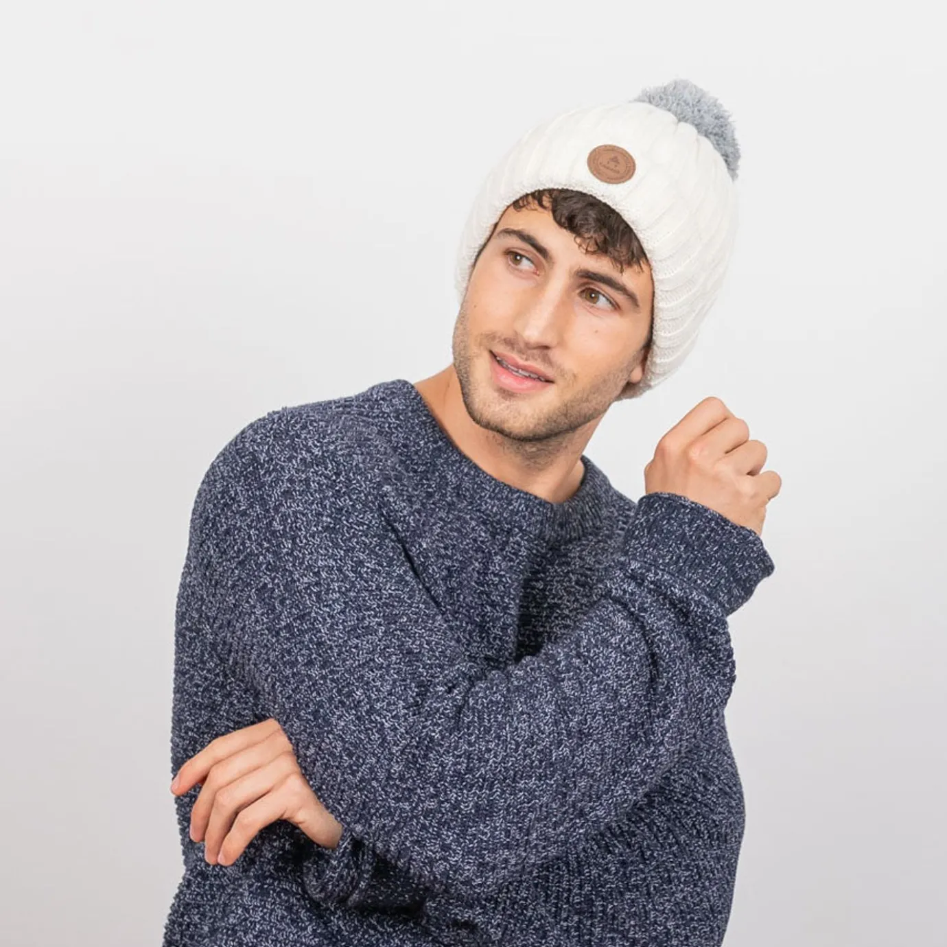 Woolen Beanies | Cabaïa Kir Royal Polar White