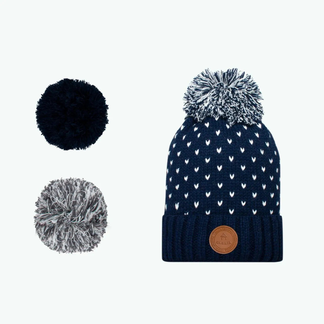 Kids Beanies | Cabaïa Limonade Navy