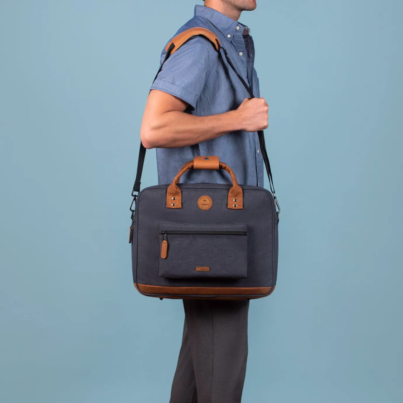Messenger Bags | Cabaïa Londres Grey