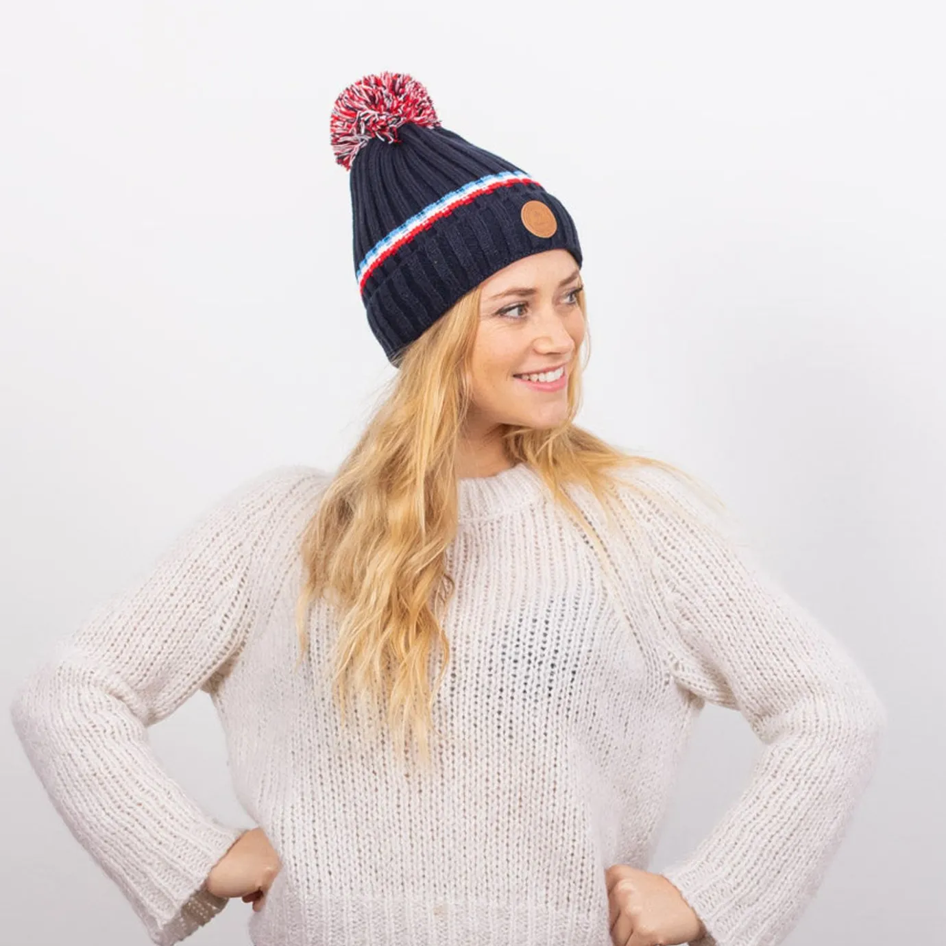 Polar Lined Beanies | Cabaïa Manhattan Polar Navy