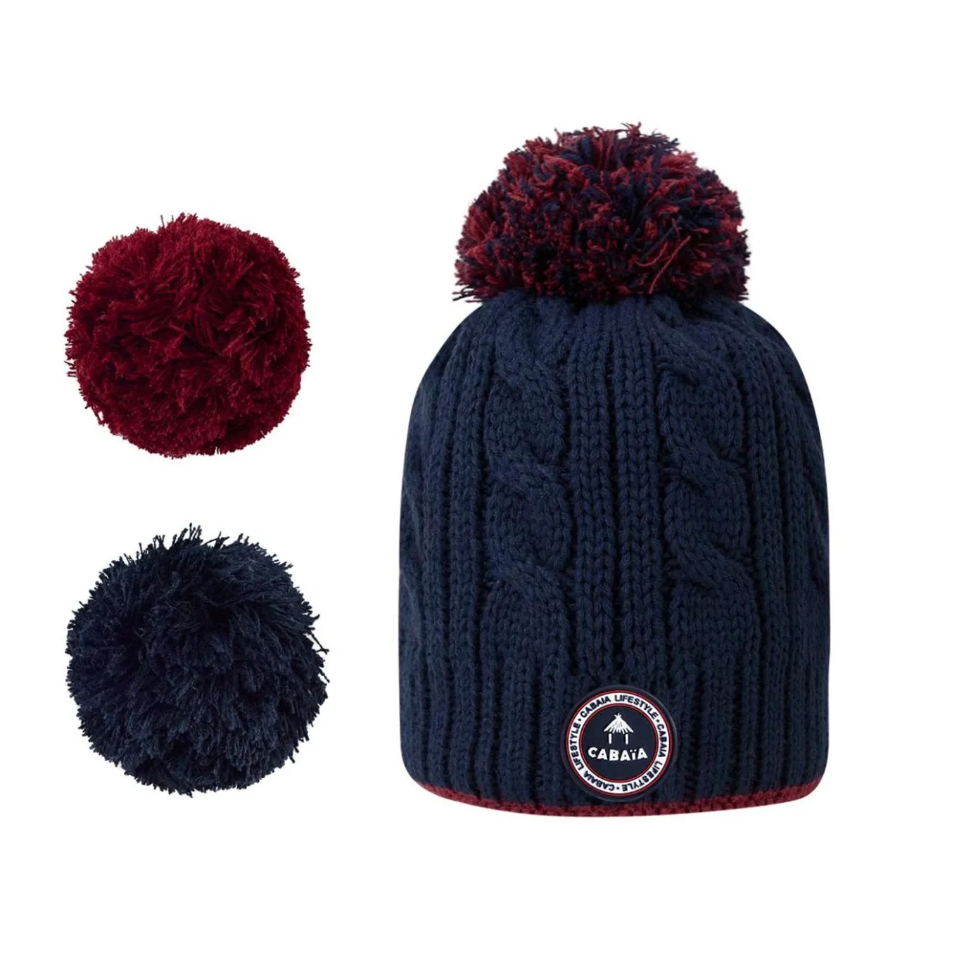 Kids Beanies | Cabaïa Milky Navy