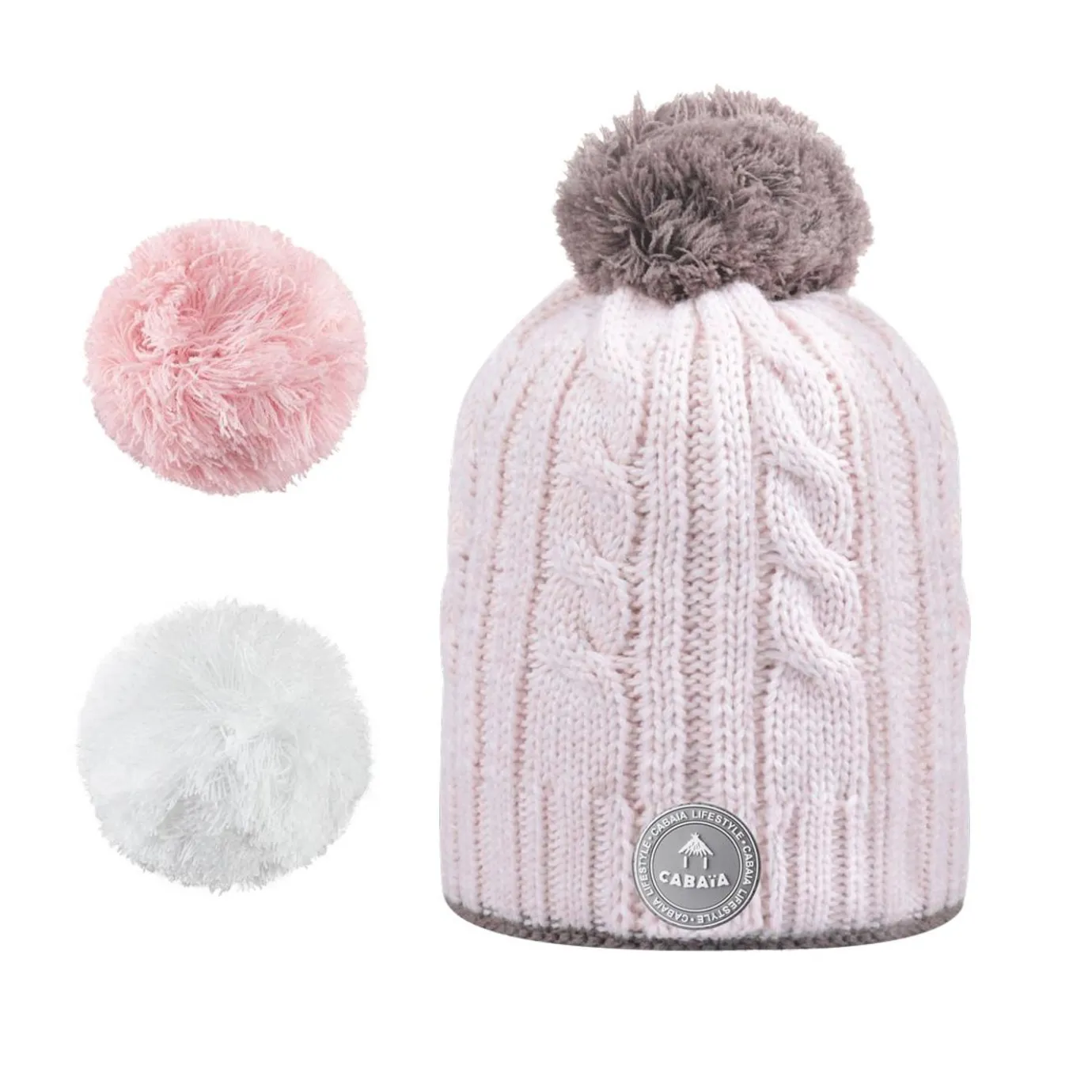 Kids Beanies | Cabaïa Milky Polar Light Pink