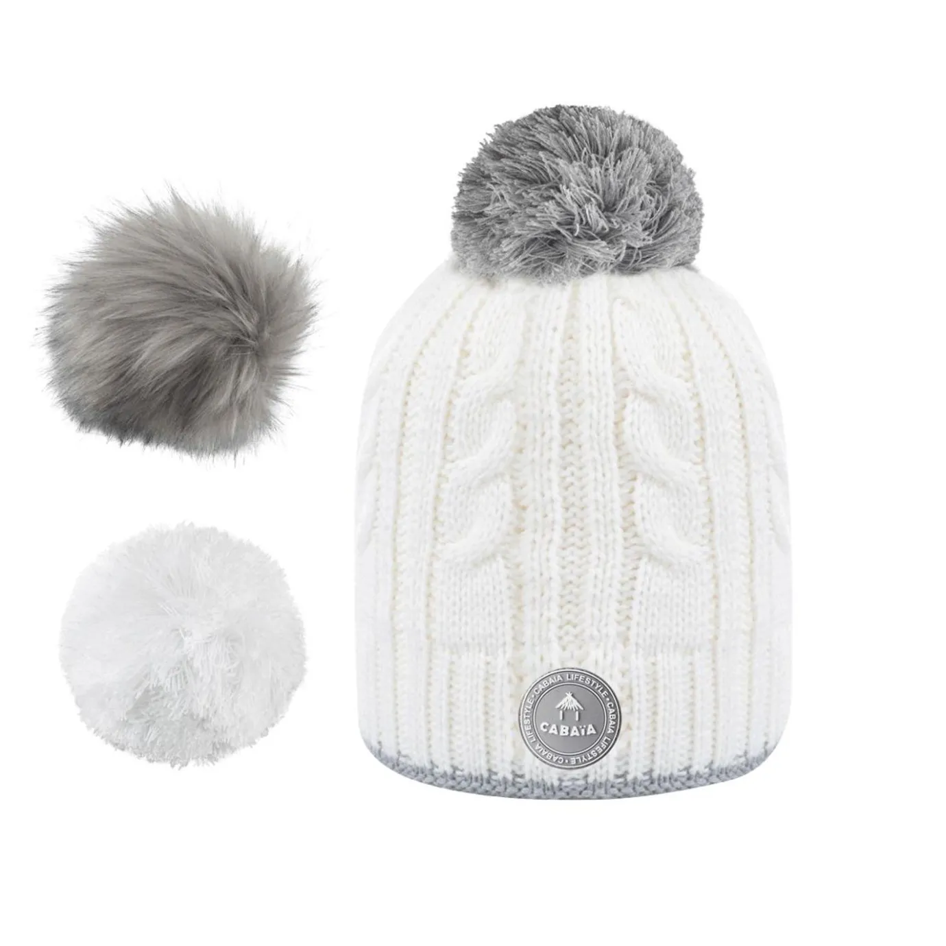 Kids Beanies | Cabaïa Milky White