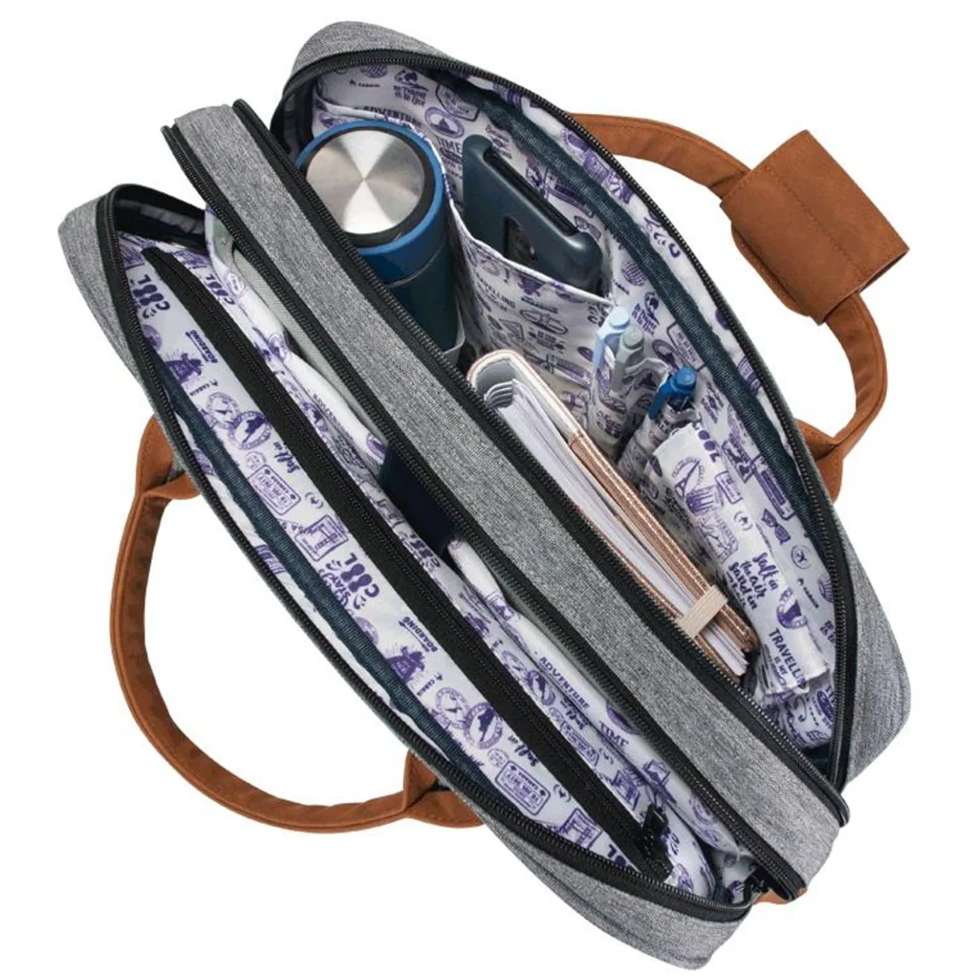 Messenger Bags | Cabaïa New York Grey