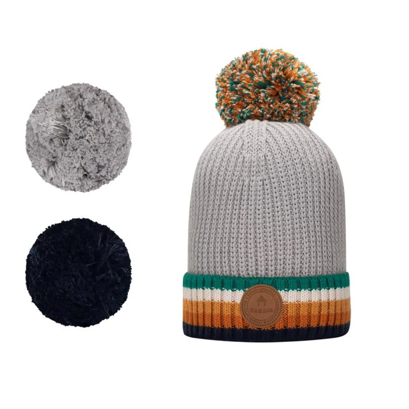 Green Beanies | Cabaïa Nirvana Light Grey