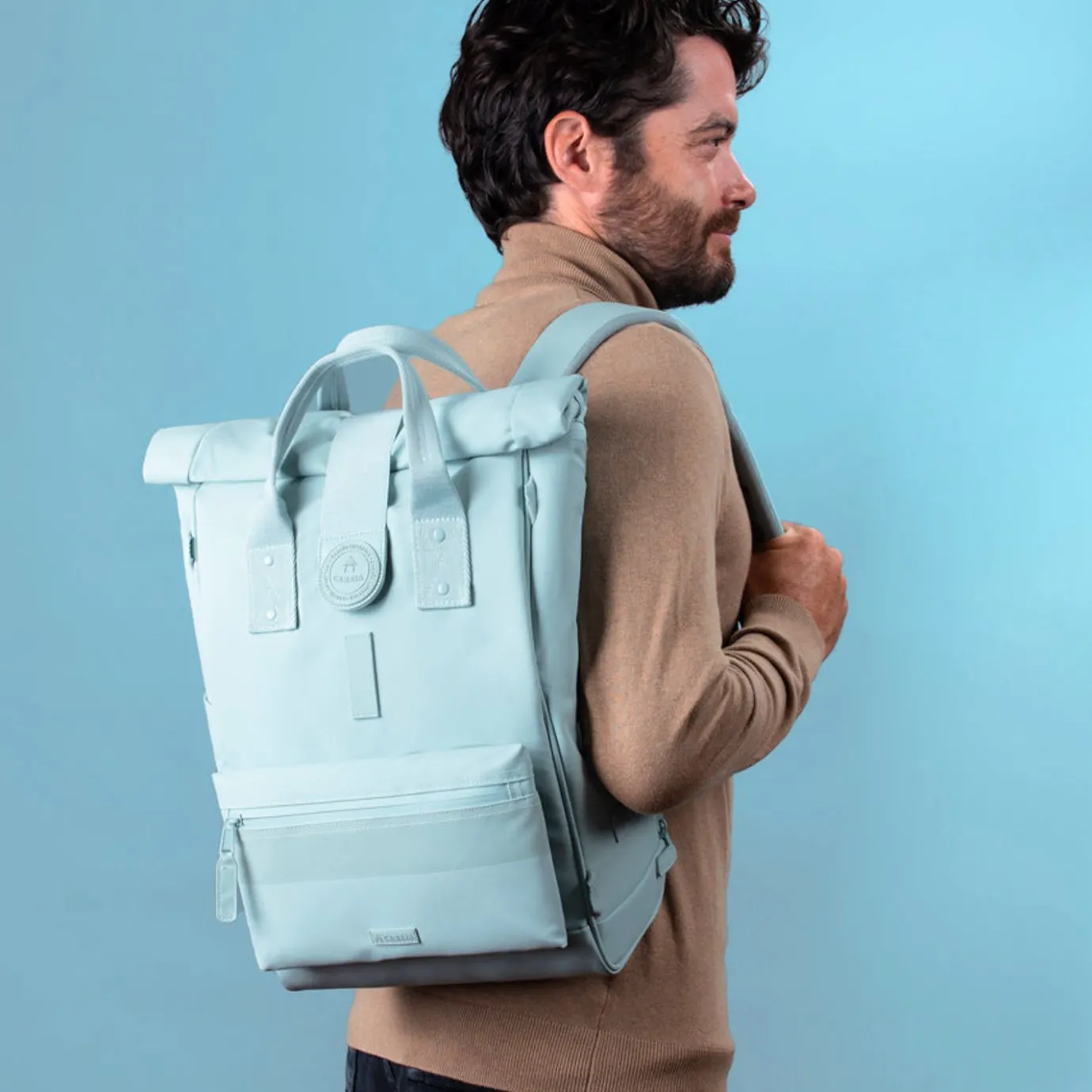 Front Pockets | Cabaïa Pocket Casa Verde L Light Blue
