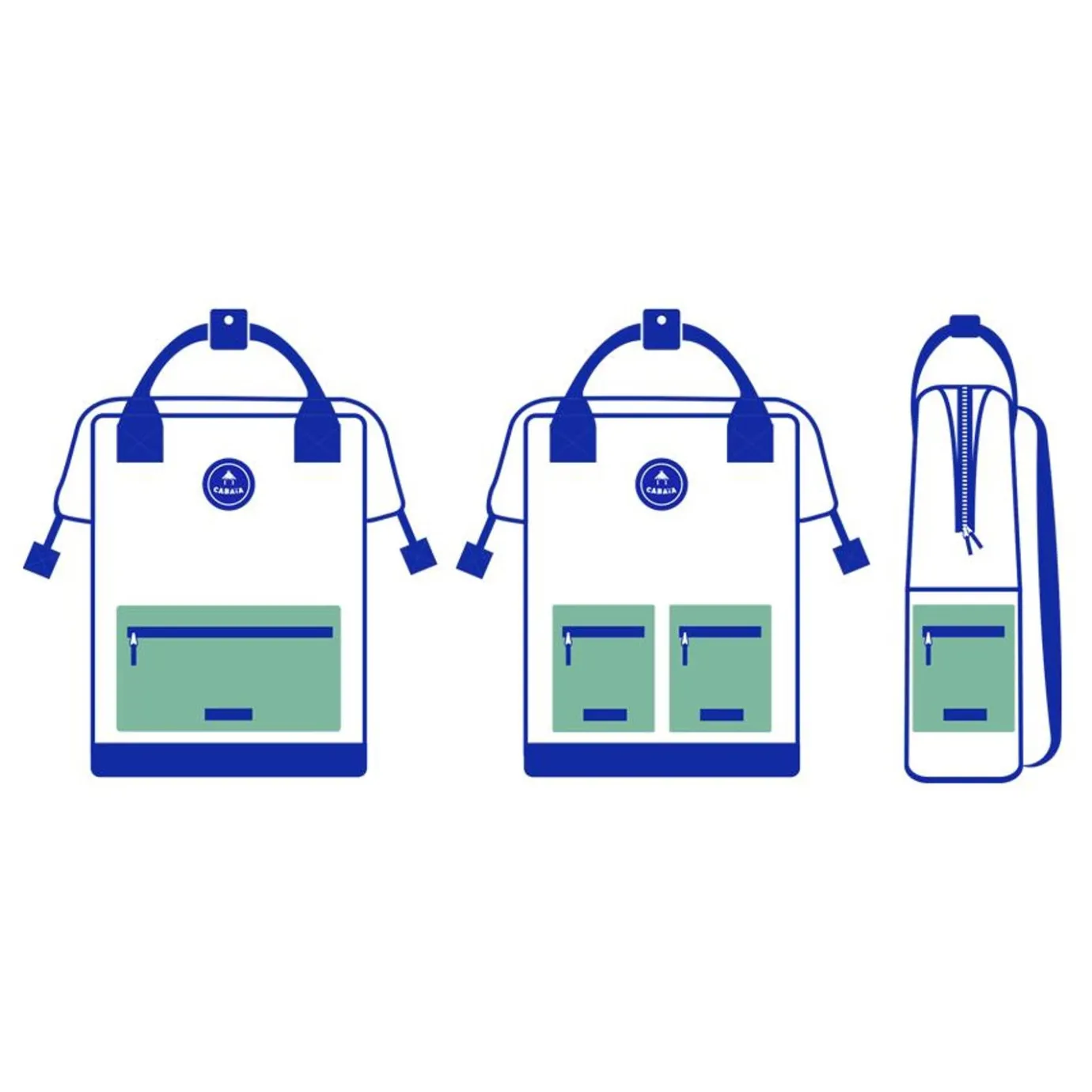 Side Pockets | Cabaïa Pocket Long Bien S Red