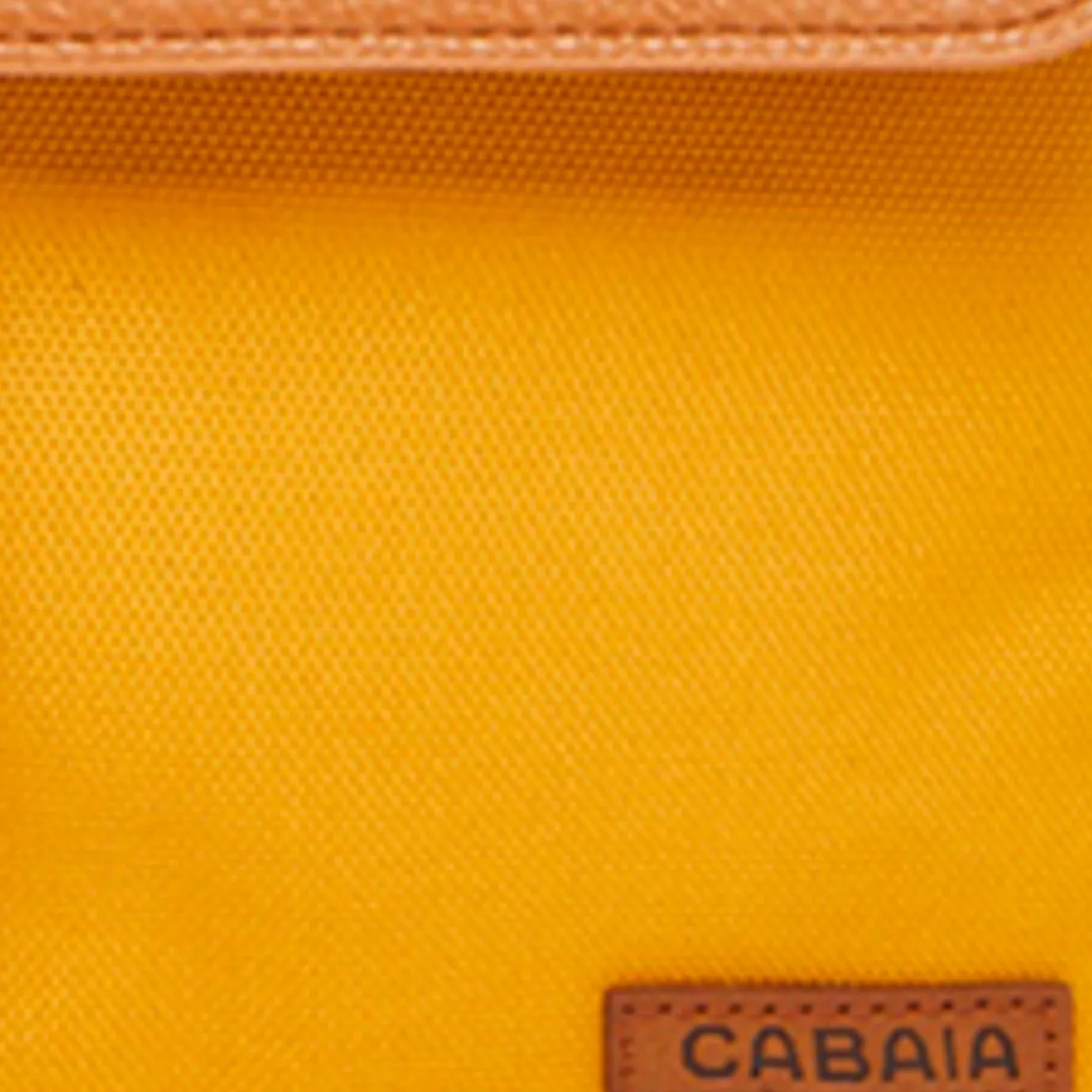 Front Pockets | Cabaïa Pocket Vina De Frannes L Ocher And Brown Leather