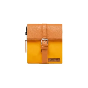 Side Pockets | Cabaïa Pocket Vina De Frannes S Ocher And Brown Leather